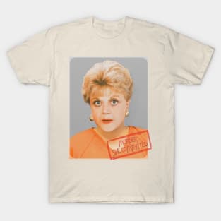 Jessica Fletcher Mugshot ))(( Murder She Wrote Fan Art T-Shirt